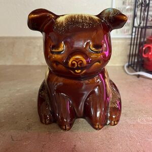 Vintage Hull piggy bank